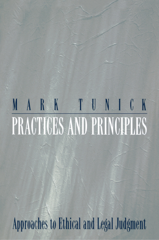 Imagen de portada: Practices and Principles 9780691015606