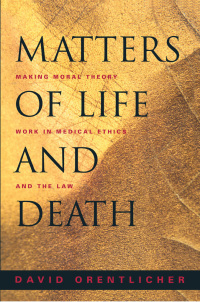 Imagen de portada: Matters of Life and Death 9780691089478