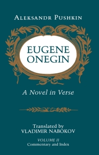 Cover image: Eugene Onegin 9780691019048