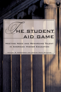 Cover image: The Student Aid Game 9780691005362