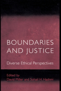 Cover image: Boundaries and Justice 9780691088006