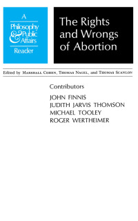 Imagen de portada: Rights and Wrongs of Abortion 9780691019796