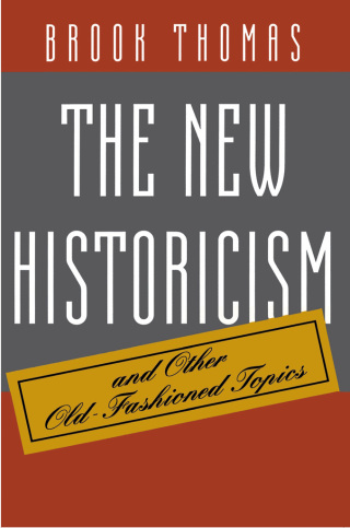 Titelbild: The New Historicism and Other Old-Fashioned Topics 9780691015071