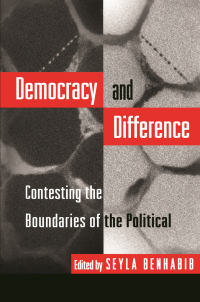 Cover image: Democracy and Difference 9780691044781