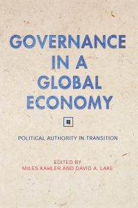 Imagen de portada: Governance in a Global Economy 9780691114019