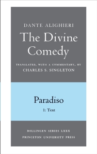 Imagen de portada: The Divine Comedy, III. Paradiso, Vol. III. Part 1 9780691019123