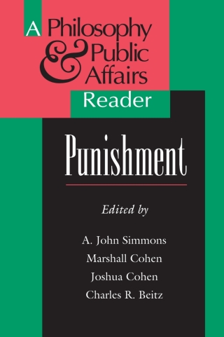 Imagen de portada: Punishment 9780691029566