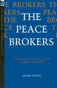 Cover image: The Peace Brokers 9780691076386