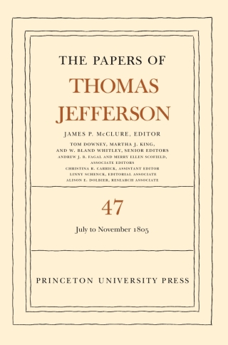 Cover image: The Papers of Thomas Jefferson, Volume 47 9780691248172