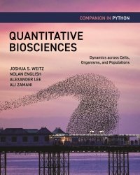 Imagen de portada: Quantitative Biosciences Companion in Python 9780691255675
