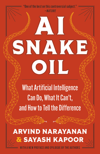 Cover image: AI Snake Oil 1st edition 9780691288499