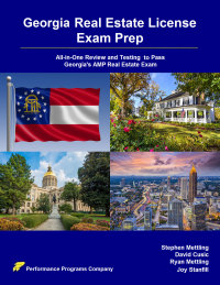 Cover image: Georgia Real Estate License Exam Prep: All-in-One Review and Testing to Pass Georgia's AMP Real Estate Exam 1st edition 9780692612798