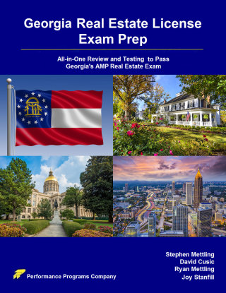 Cover image: Georgia Real Estate License Exam Prep: All-in-One Review and Testing to Pass Georgia's AMP Real Estate Exam 1st edition 9780692612798