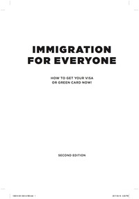 Cover image: Immigration for Everyone 2nd edition