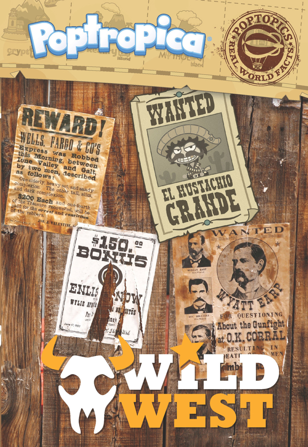 Poptopics Wild West 3 eBook