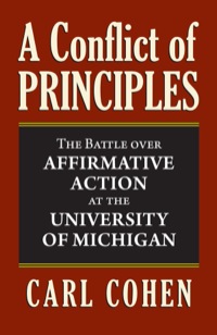 Imagen de portada: A Conflict of Principles 9780700619962