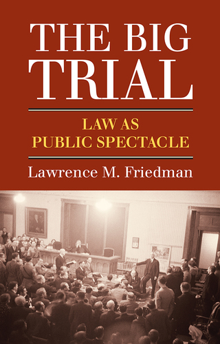 Omslagafbeelding: The Big Trial 9780700620777