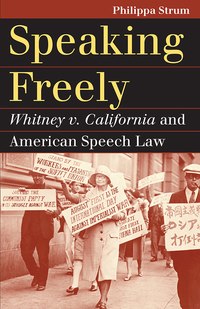 Cover image: Speaking Freely 9780700621354