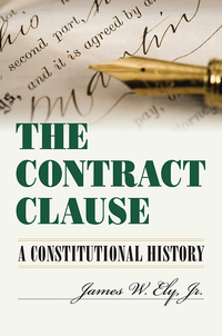 Cover image: The Contract Clause 9780700623075