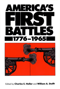 Cover image: America's First Battles, 1775-1965 9780700602773