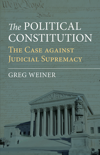 Cover image: The Political Constitution 9780700628377