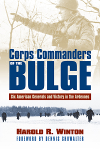 Imagen de portada: Corps Commanders of the Bulge 9780700623846