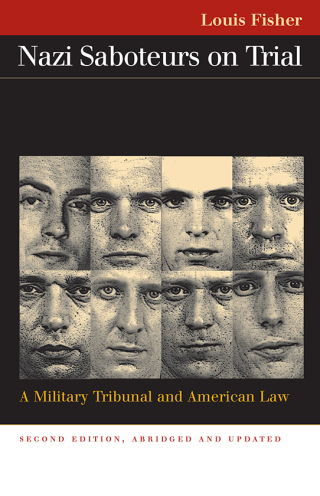 Cover image: Nazi Saboteurs on Trial 2nd edition 9780700613878