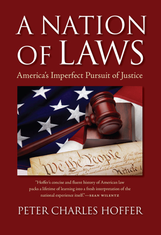 Imagen de portada: A Nation of Laws 9780700617074
