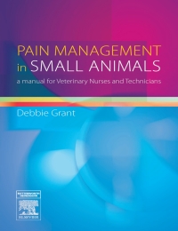 صورة الغلاف: Pain Management in Small Animals 9780750688123