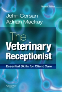 صورة الغلاف: The Veterinary Receptionist 2nd edition 9780702029288