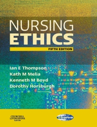 Cover image: Nursing Ethics 5th edition 9780443101380