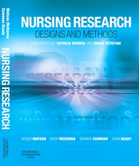 Cover image: Nursing Research: Designs and Methods 9780443102776