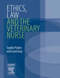 Titelbild: Ethics, Law and the Veterinary Nurse 9780750688444