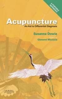 Imagen de portada: Acupuncture: an Aid to Differential Diagnosis 9780443068676