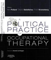 Cover image: A Political Practice of Occupational Therapy 9780443103919
