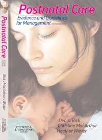 Cover image: Postnatal Care 2nd edition 9780443104008