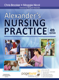Cover image: Alexander's Nursing Practice 4th edition 9780702054655