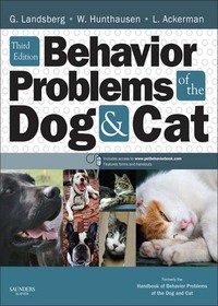 Imagen de portada: Behavior Problems of the Dog and Cat 3rd edition 9780702052941