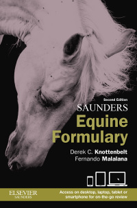 Imagen de portada: Saunders Equine Formulary 2nd edition 9780702051098
