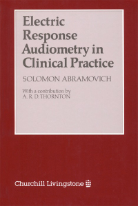 Immagine di copertina: Electric Response Audiometry in Clinical Practice 9780443038846