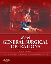 Imagen de portada: Kirk's General Surgical Operations 6th edition 9780702044816