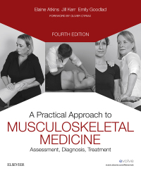 Cover image: A Practical Approach to Musculoskeletal Medicine 4th edition 9780702057366