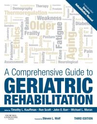 Imagen de portada: A Comprehensive Guide to Geriatric Rehabilitation 3rd edition 9780702045882