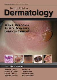 Cover image: Dermatology 4th edition 9780702062759