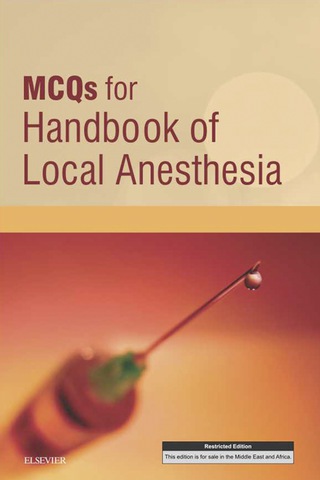 Cover image: MCQs for Handbook of Local Anesthesia 1st edition 9780702069031