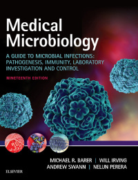 Cover image: Medical Microbiology 19th edition 9780702072000