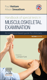 Cover image: Handbook of Special Tests in Musculoskeletal Examination 2nd edition 9780702072253