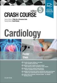 Cover image: Crash Course Cardiology 5th edition 9780702073571