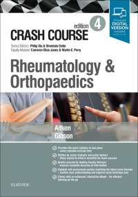 Imagen de portada: Crash Course Rheumatology and Orthopaedics 4th edition 9780702073601