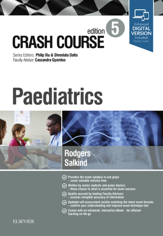 Cover image: Crash Course Paediatrics 5th edition 9780702073694